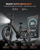 Tesway X5 AWD Electric Bike, Peak 3000W Dual Motor, 52V 60Ah Battery, Range 300km, 20*4.0'' Tires, 7 Speed, 8A Charger