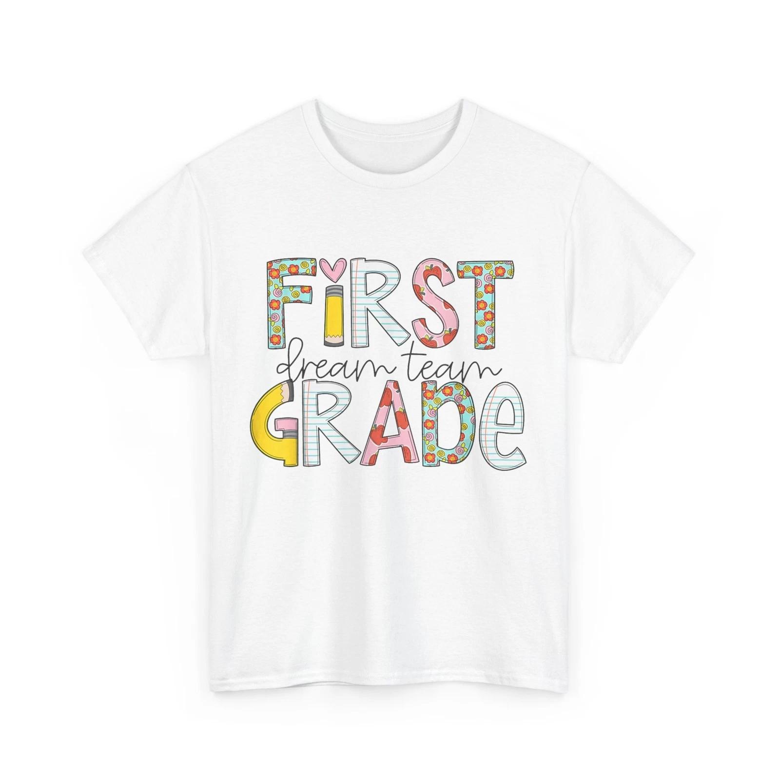 Back To School Shirt, First Grade Shirt, Teachers Students Back to School Shirt M