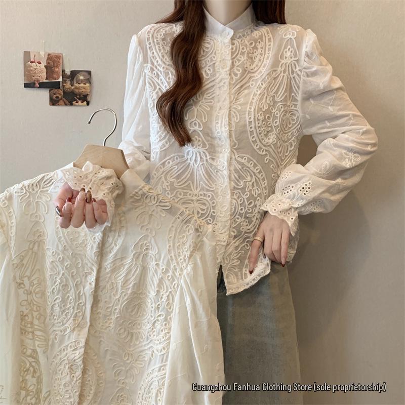 

Gentle Style Jacquard Lace Cardigan - Versatile Spring Sun Protection Top One Size
