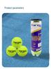 Wiles Durable High-Elasticity Beginner Tennis Ball - Wear-Resistant Training & Competition Ball