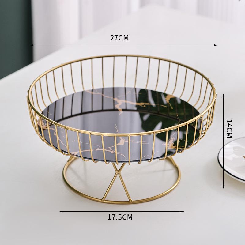 High-Value Celebrity Fruit and Snack Plate for Living Room