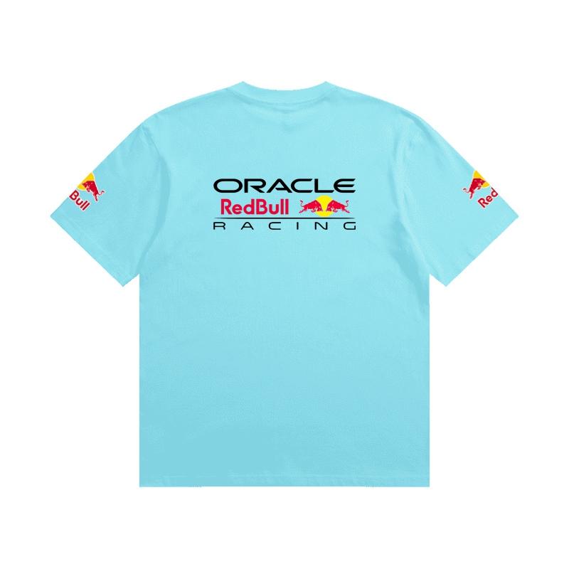 Oracle Red Bull Racing F1 T‑Shirt Unisex Short Sleeve Tee Formula 1 Racing Fans Casual Tops