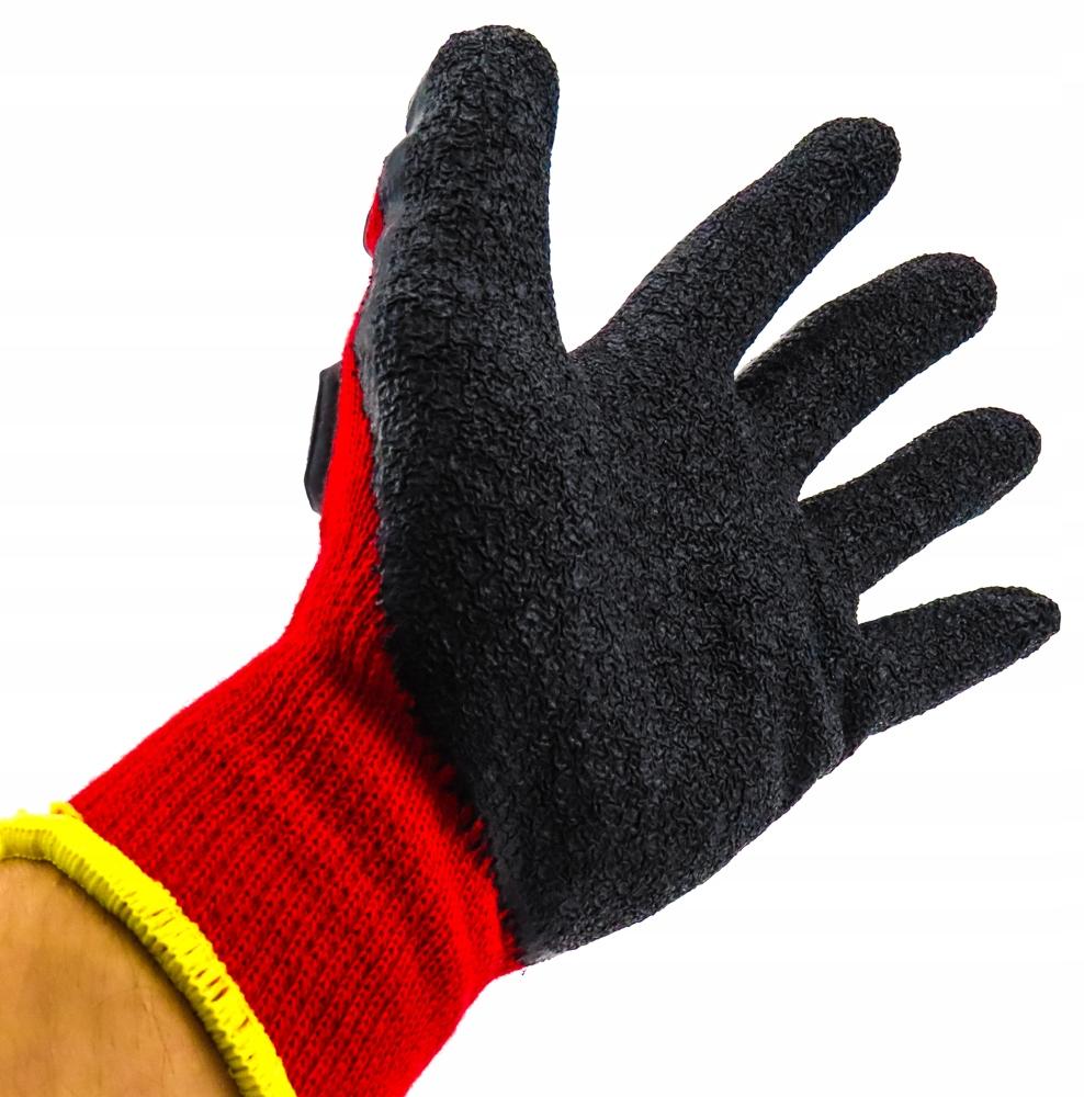 OX-PVC rubber coated PVC work gloves 1 pair