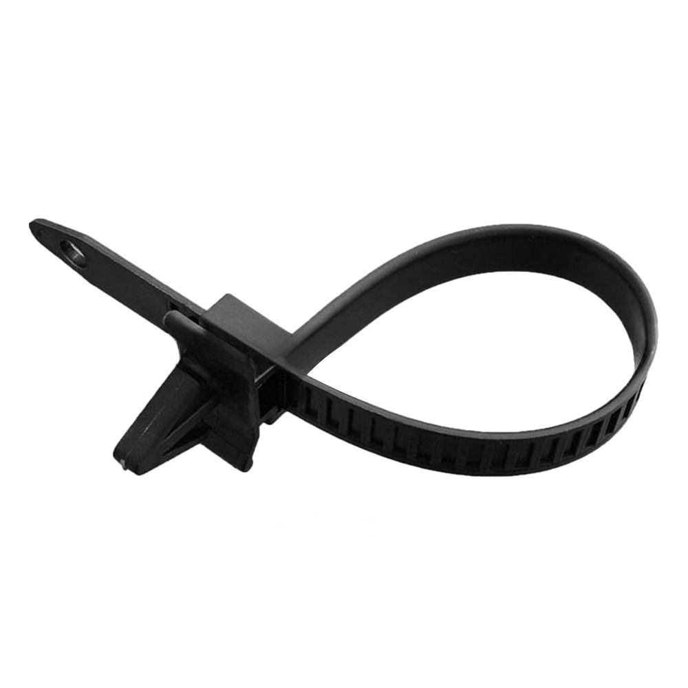 Multipurpose Universal Cable Tie Buckle Nylon Buckle Cable Tie Retainer Tie Holder Self-Locking Plastic Cable Ties Tool