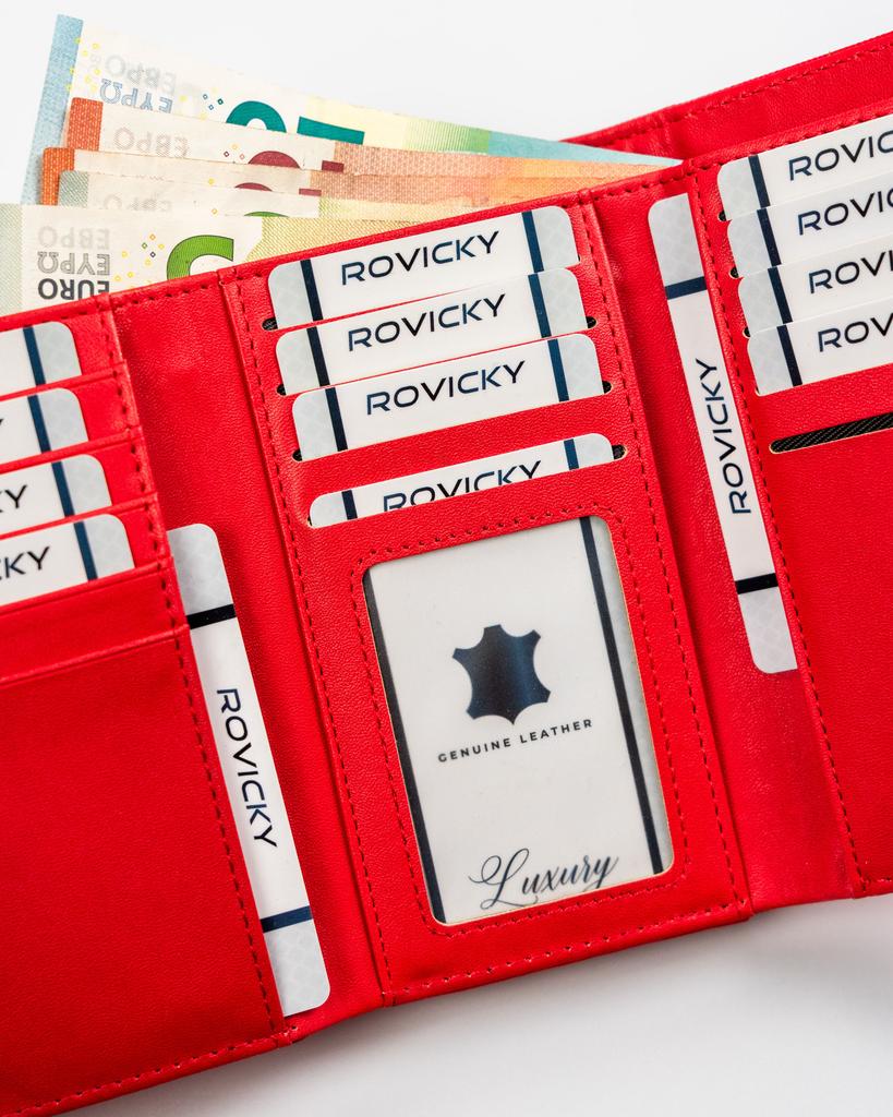 Women's PU wallet GD23-SFK-7564 Red