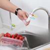 Faucet splash-proof head kitchen water purification filter retractable rotating with Maifan stone water-saving shower