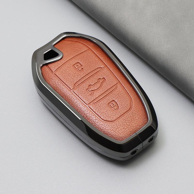 

Interior Mouldings Car Key Case Holder For Peugeot 107 206 207 208 306 307 301 308S 407 2008 3008 4008 5008 RCZ For Citroen C1 C