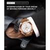 Forsing Men's Fashion Leisure Mechanical Machine Multifunctional Mechanical Watch
