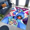 1pc Mega Man Anime Cartoon Design Office Chair Mat Non-Slip Carpet for Home Decor, Suitable for All Seasons, Ideal As a Gift for Fans.Y032