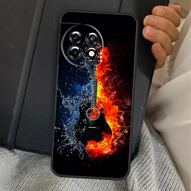 

Guitar Music Case For OnePlus 15 13 12 11 13R 13T 10T 10R 12R OnePlus Nord 5 CE 2 3 4 Lite N20 N30 Cover OnePlus Nord 4
