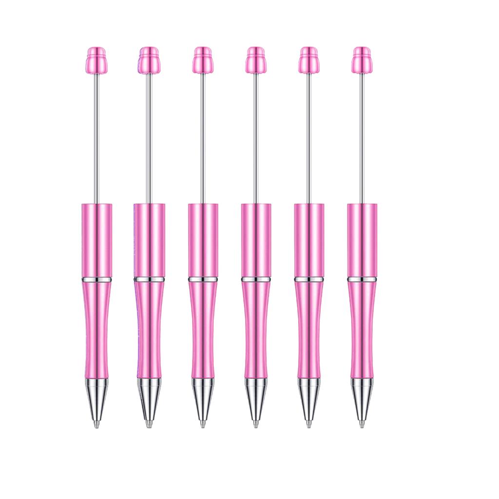 6 Stück Perlenstift Geschenk Kugelschreiber DIY Kugelschreiber Büro Geburtstagsgeschenke Kugelschreiber Gelstifte Valentinstagsgeschenk