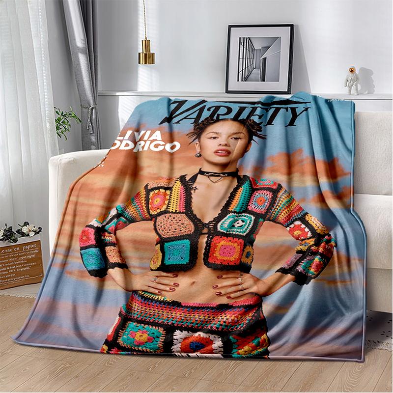 OR Olivia Rodrigo SOUR GUTS 3D Singer Soft Flannel Blanket for Beds Bedroom Sofa,Throw Blanket for Cover Gift Office Picnic