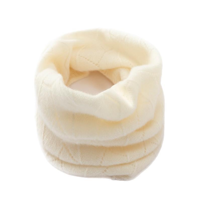100% Wool Knit Neck Warmer Unisex Winter Scarf Lightweight Warm Cowl Outdoor Streetwear