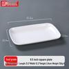 Belen A5 Melamine Food Serving Plates