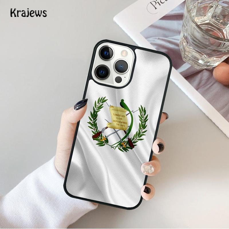 Guatemala Flag Phone Case For iPhone 17 Air 16 15 14 Max Plus 11 12 13 Pro Max Phone Cover Coque