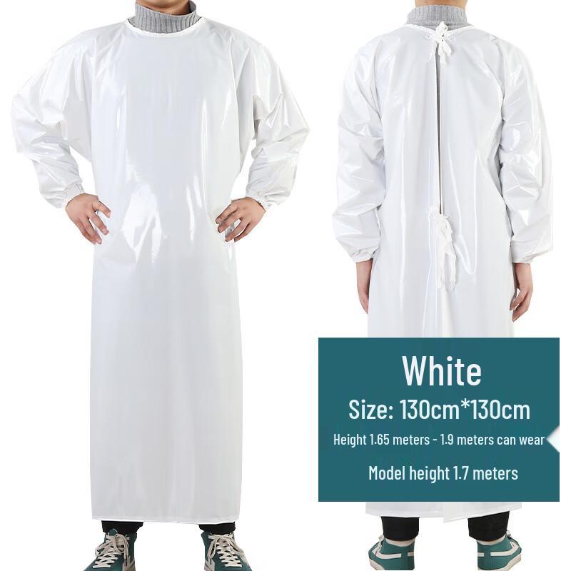 Adult Waterproof Long-Sleeved Apron