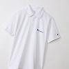 Champion Script Logo Embroidered Basic Polo Short Script Logo Embroidered Polo Shirt M Shirt, Sleeve, 100% Cotton, C3-X361Z, Men's, White,