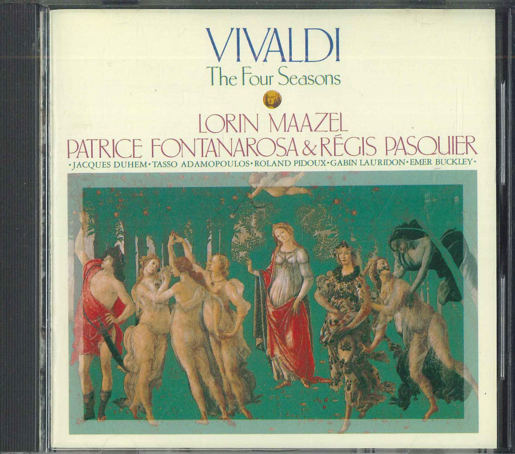 

CD LORIN MAAZEL - Vivaldi:the Four SEASONS/Maazel,fon 38DC145 CBS SONY Japan Classical Used