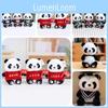 Charming 8-inch Realistic Panda Plush Toy Perfect Children's Day Gift Souvenir