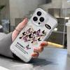 Retro butterfly iPhone16ProMax all-inclusive mobile phone case 14pro/13 transparent 11 generation foreign trade 15 soft case