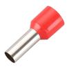 AWG 8/10,0 mm Kupferdraht Isoliertes Crimp-Steckverbinder-Endhülse für Kabelende Rot E10-12 Packung mit 100 Stück