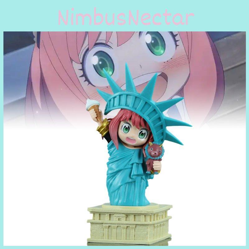 Anya Statue Cosplay Of Liberty Toy Pvc Model Desktop Decoration Gift
