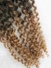 18 Inch Ocean Wave Crochet Hair Synthetic Deep Wave Twist Crochet Braiding Hair Extensions Ombre Afro Curls Passion Twist Hair