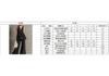 1116 European and American Fashion Retro Striped V-neck Semi-transparent Black Chiffon A-word Top and Flared Pants Trousers Set