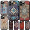 Persian Carpet Floral Pattern Phone Case For iPhone 17 Air 16 15 14 13 12 Pro Max Plus Max Cover Shell Coque