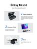 Vysokorychlostní termotiskárna štítků HZ-9220 s USB, Bluetooth a WiFi pro čárové kódy a přepravní štítky