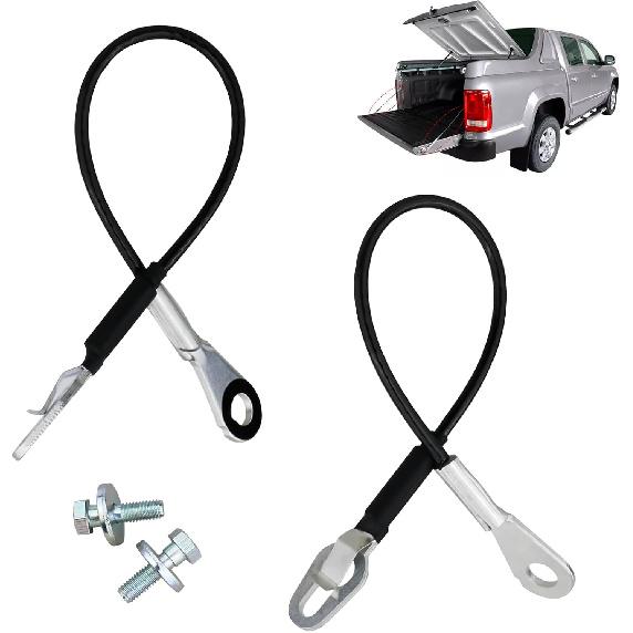 88980510 Tailgate Cable Strap with Bolt, Tailgate Parts, Fit for 1999-2007 Chevy Silverado Avalanche GMC Sierra 1500 2500 3500, Replace 88980509