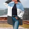 Women's Velvet Fashion Casual Long Sleeve Button Jacket
