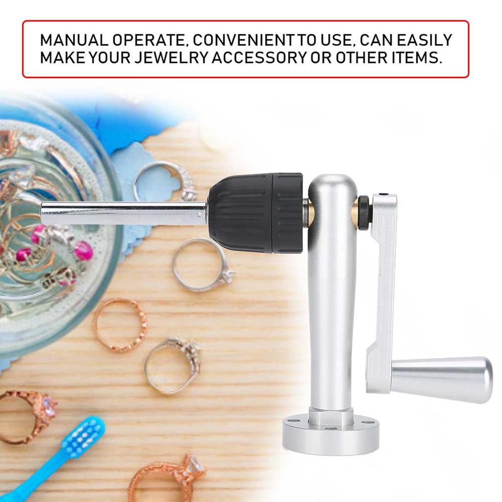 Edelstahl Manuelle Biegering-Herstellungsmaschine Schmuckwerkzeug mit 20 Dornzubehör