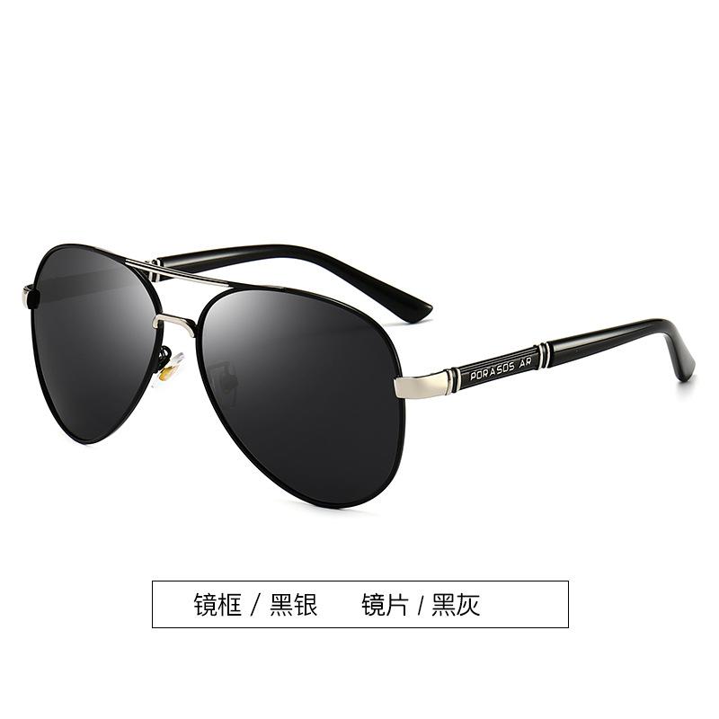 Polarized UV Protection Lightweight Comfortable Durable High Quality Retro Alloy Metal Aviator Sun Glasses Toad