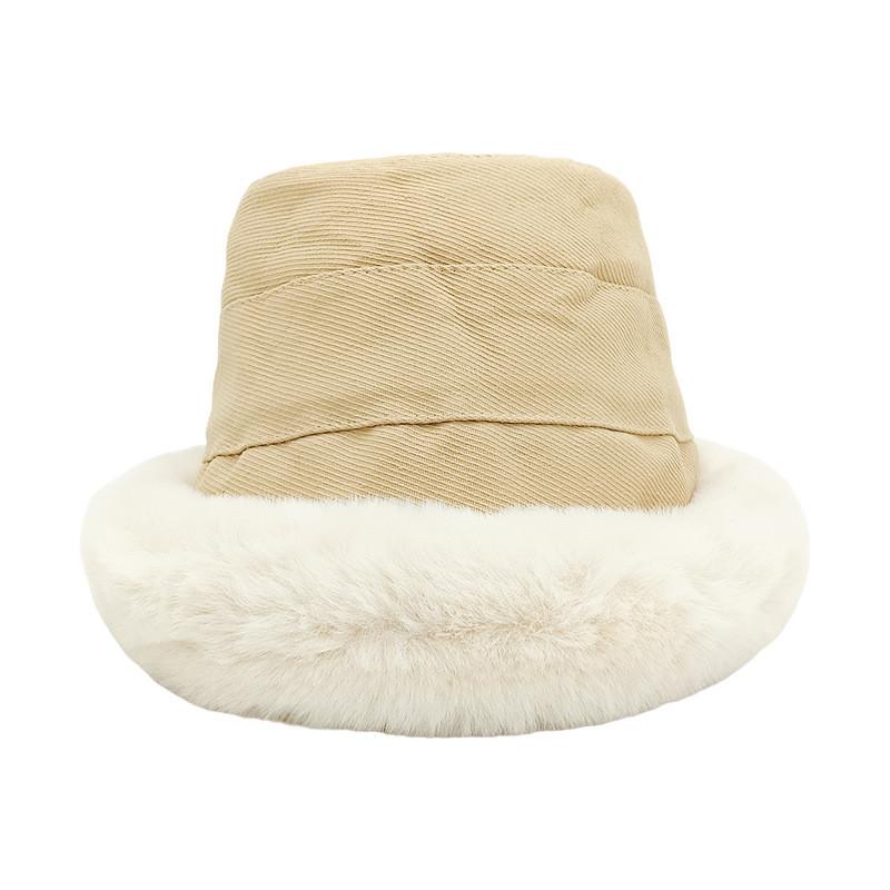Basin Hat Wool Mongolian Style Unisex Ethnicinspired Warm Thickened