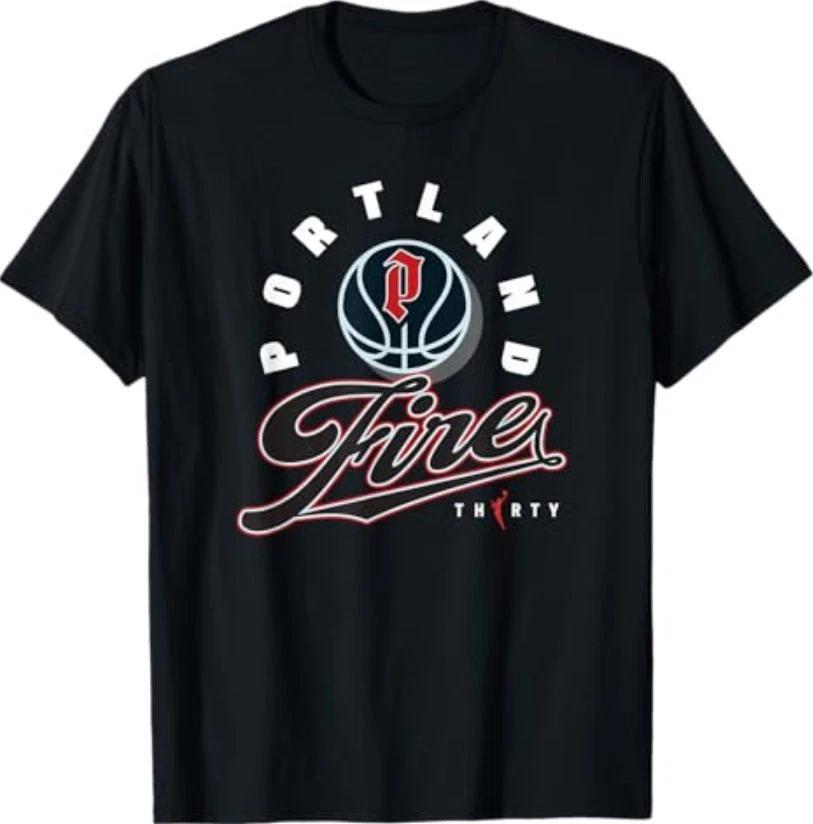 WNBA 30th Anniversary Boardwalk Portland Fire T-Shirt L