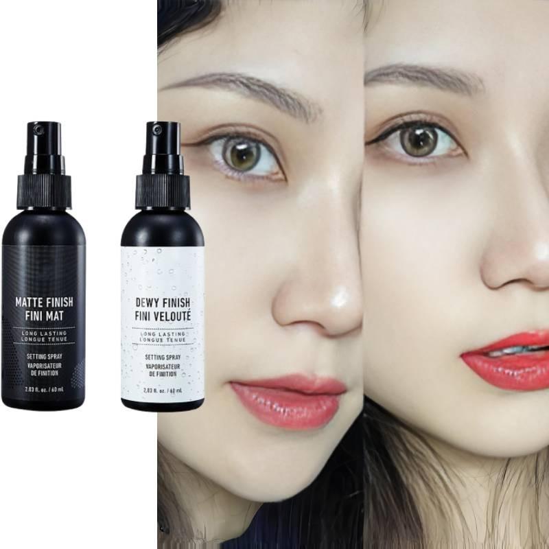 Nyx Makeup Fixierspray Für Alle Hauttypen Feuchtigkeitsspendend Leichtgewichtige Schnelltrocknende Formel 10ml Schwarze Und Weiße Flaschen