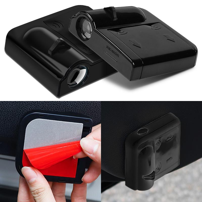 Rusln0 Car Door Welcome Light Car Logo Projector LED Car Badge For Chevrolet Onix Cruze Silverado Impala Equinox Malibu Tahoe Cobalt