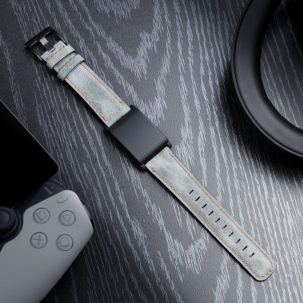 WHOOP 4.0 Compatible Leather Band Vintage Style Replacement Strap Premium Wristband Smart Fitness Accessories