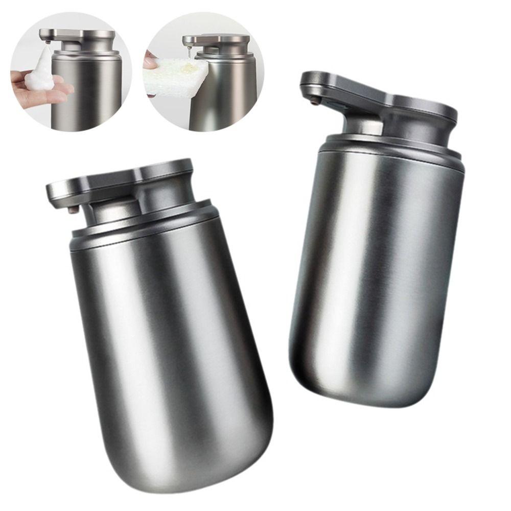 Stainless Steel Electric Lotion Bottle Induction Sensor Kitchen Dish Soap Container  Household