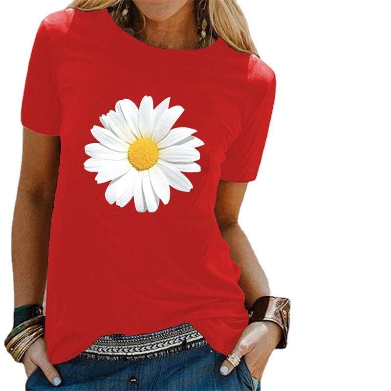 Bequemes, lässig-elegantes Damen-T-Shirt mit Rundhalsausschnitt und kurzen Ärmeln