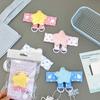 Creative DIY Keyring Accessories Pentagram Wave Point Bag Pendant for Funky Fashion
