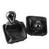 for Seat Leon III MK3 2012-2020 LHD with Shifter Level Stick Gaiter Boot Dust Cover 5/6 Speed Gear Shift Knob New