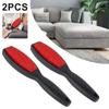 2Pcs Double-sided Lint Brush Clothes Garment Fur Removal Brush Pet Hair Remover Magic Brush for Couch Carpet Household Cleaning