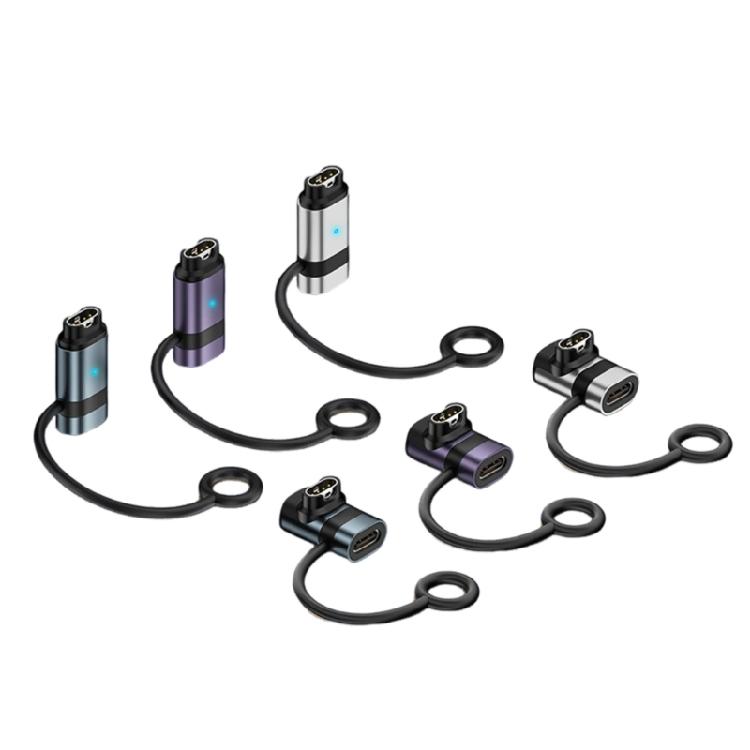 Premium Aluminum Charging Adapter Suitable For Watches Overload Protective Portable Design Seamlessly Type C Connection
