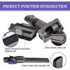 Vacuum Crevice Tool Brush Replacement Parts Compatible with Shark Pet Cordless Stick IX141 IZ162H IZ163H IZ362H IZ562H IZ140 IZ142 UZ145 Removable