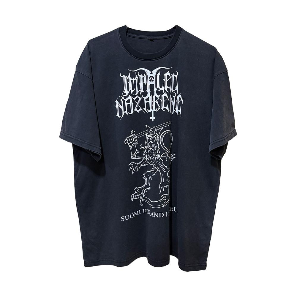 Impaled Nazarene TShirt  Black Metal Band Tee  Vintage Style Band Shirt Unisex T-Shirt S
