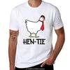 Hen-tie T-Shirt Sports Fans Boys Animal Print Mens Vintage T Shirts