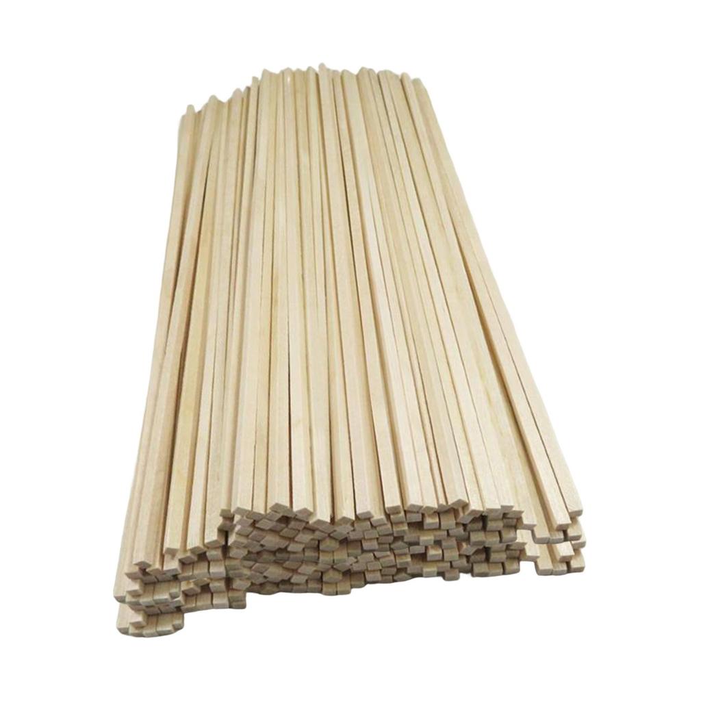 50 Count Wood Sticks for Crafting Projects