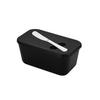 Durable Plastic PP Butter Dish with Lid | Easy-Scrape Butter Knife Included, Seals Butter Container for Countertop or Refrigerator, Baking Essentials